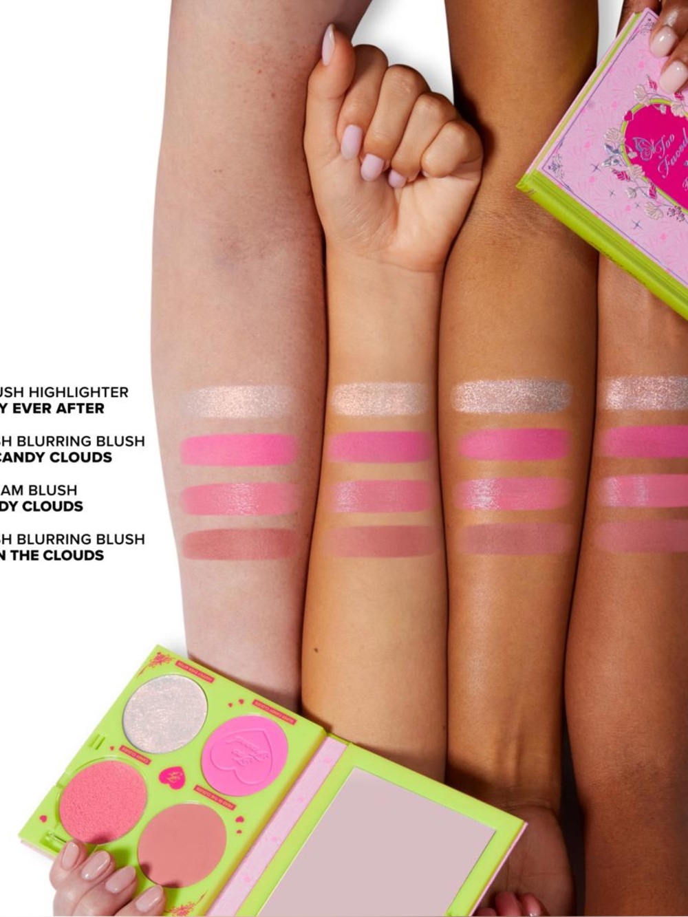 Too Faced Pink and Gold Fairytale Crush Palette